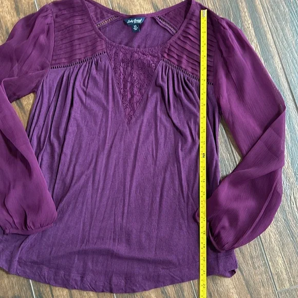 Lucky Brand plum shirt XS - Picture 8 of 8